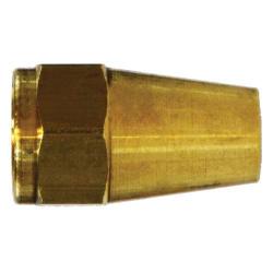 Light Pattern Hex Long Rod Nut 1/4 LP LONG ROD NUT
