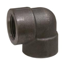 90 deg Elbow 1/4 2000# Forged Steel 90 Elbow