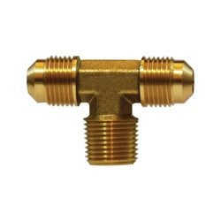 Branch Tee 3/4 X 3/4 MALE FLARE X MIP TEE Brass