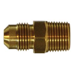 Light Pattern Adapter 1/4 X 1/8 LP M FLARE X MIP ADPT Brass