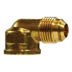 90 deg Barstock Elbow 1/4 X 1/4 MALE FLARE X FEMALE BARSTOCK 9