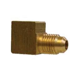 90 deg Barstock Elbow 3/8 X 1/4 BS M FLARE X FIP ELB