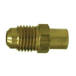 AMC® SAE 45-deg Flared Adapter 402S 1/2 X 1/2 CONNECTOR Brass