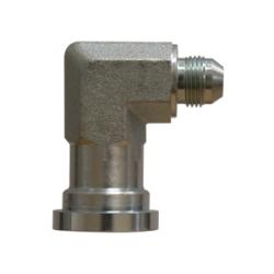 90-deg Adapter Elbow 1-1/16-12X1 MJIC 90 FLG C61
