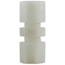Union 1/4 WHT NYLN COMPRESSION UNION