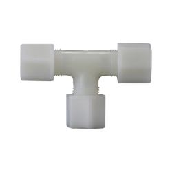 Union Tee 1/4 POLYPROP COMPRESSION TEE