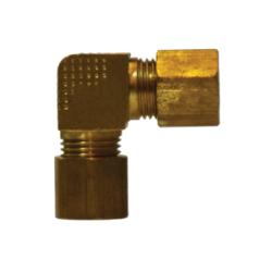 90 deg Barstock Union Elbow 5/16 BARSTOCK COMPRESSION ELBOW