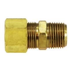 Drilled Through Tank Adapter 1/4 X 1/8 COMP X MIP TANK ADPT