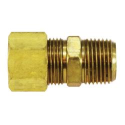 Drilled Through Tank Adapter 3/8 X 3/8 COMP X MIP TANK ADPT