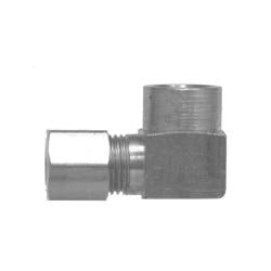 90 deg Barstock Elbow 1/4 COMP X 1/4 FIP BARSTOCK ELB