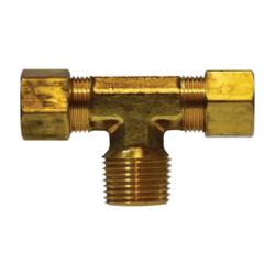 Branch Tee 3/8 X 1/2 COMP X MIP BRANCH TEE Brass