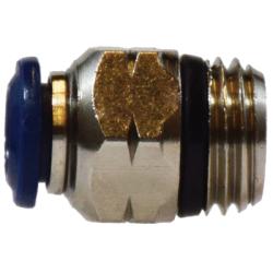 Straight Adapter 1/8 X 1/4 P-I X MIP N-PLTD ADAPT Brass