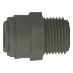 Adapter 1/4 X 3/8 PLASTIC P-IN X MIP ADP