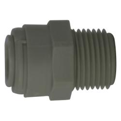 Adapter 3/8 X 1/8 PLASTIC P-IN X MIP ADP