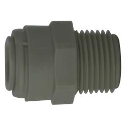 Adapter 3/8 X 1/4 PLASTIC P-IN X MIP ADP