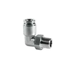 90 deg Swivel Elbow 1/4 X 1/4 PP SS SWIVEL MALE ELBOW