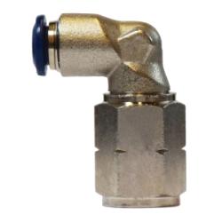 90 deg Swivel Elbow 1/4 X 1/8 P-I X FIP ELBOW N-PLTD