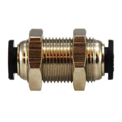 Bulkhead Union 1/4 PUSH-IN BULKHEAD UNION