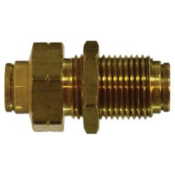 Bulkhead Union 1/2 PUSH-IN BULKHEAD UNION