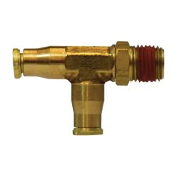 Swivel Run Tee 1/4 X 1/8 P-IN X MIP SWVL RUN T Brass