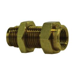 Bulkhead Union 1/4 X 1/4 P-IN X FIP BLKHD UNION