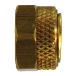Universal Hex Nut and Sleeve Assembly 3/16 UNIV-NUT & BRASS SLEEVE