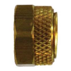 Universal Hex Nut and Sleeve Assembly 3/8 UNIV-NUT & BRASS SLEEVE