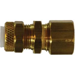 Union 1/4 POLY-FLO X COMPRESSION UNION