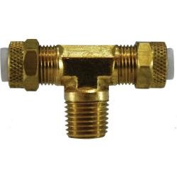 Branch Tee 3/8 X 1/8 POLYFLO X MIP BRANCH T Brass