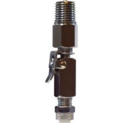 Double End Shut-off Connector 3/8 X 1/4 PF MP DBL END  Brass