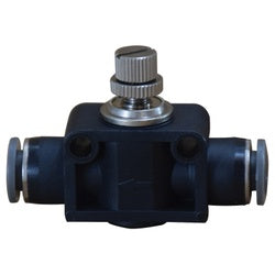 In-Line Needle Valve 1/4 PUSH-IN IN-LINE NEEDLE VALVE