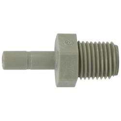 Adapter 5/32 X 1/4 PLSTC STEM X MIP ADPT