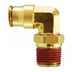 90 deg Swivel Elbow 1/8 X 1/4 PUSH-IN X MIP SWVL ELB