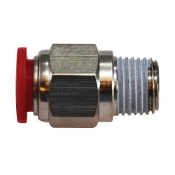 Straight Adapter 6MM X 1/4BSPT ODXMALE ADP