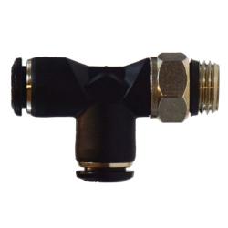 Swivel Run Tee 4MM X 1/8BSPT M RUN TEE SWIVEL