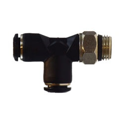 Swivel Run Tee 8MM X 1/4 BSPT MALE RUN TEE SWVL