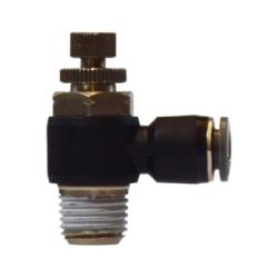 Elbow 1/4 X 1/8 MALE ELBOW W/ FLOW CONTROL VAL