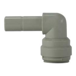 90 deg Plug-In Elbow 3/8 X 1/4 PLSTC STEM X P-IN ELB