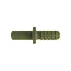 Adapter 1/4 X 3/16 PLSTC STEM X HB ADPT