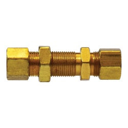 Captive Sleeve Bulkhead Union 1/4 BLKHD UNION W/ CAP NUT & SLV