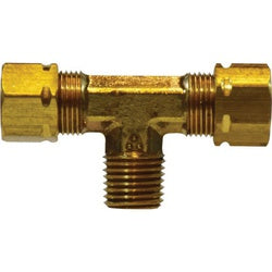 Branch Tee 3/8 x 3/8 CAPTIVE MALE BR TEE Brass