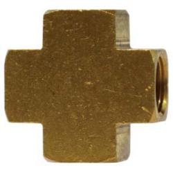 Pipe Cross 1/8 FIP BS CROSS Brass