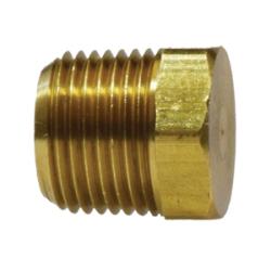Cored Hex Head Plug 3/8 MIP CORED HEX HD PLUG - VIBRASEAL