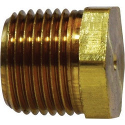 Hex Heavy-Duty Solid Plug 1/8 BRASS HEX HD SOLID PLUG