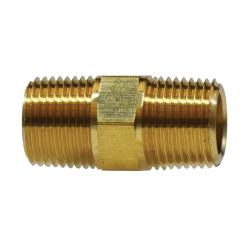 Hex Nipple 1/16 HEX NIPPLE Brass