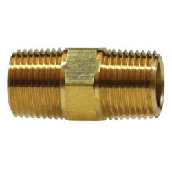 Long Nipple 1/8 MIP HEX NIPPLE Brass