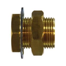 Bulkhead Anchor Coupling 1  BULKHEAD ANCHOR COUPLING Brass