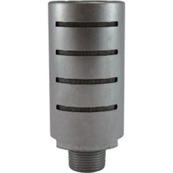 Slit Pattern High Flow Muffler 1/2 ALUMINUM HIGH FLOW MUFFLER