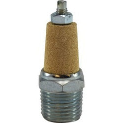 Muffler 1/4MUFFLER W/FLOW ADJUSTMENT Brass