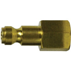 Automotive Interchange Plug 1/4 BODY 1/4 FIP AUTO BRASS PLUG